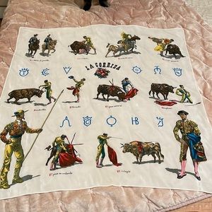 La  Corrida (The Bullfight) scarf